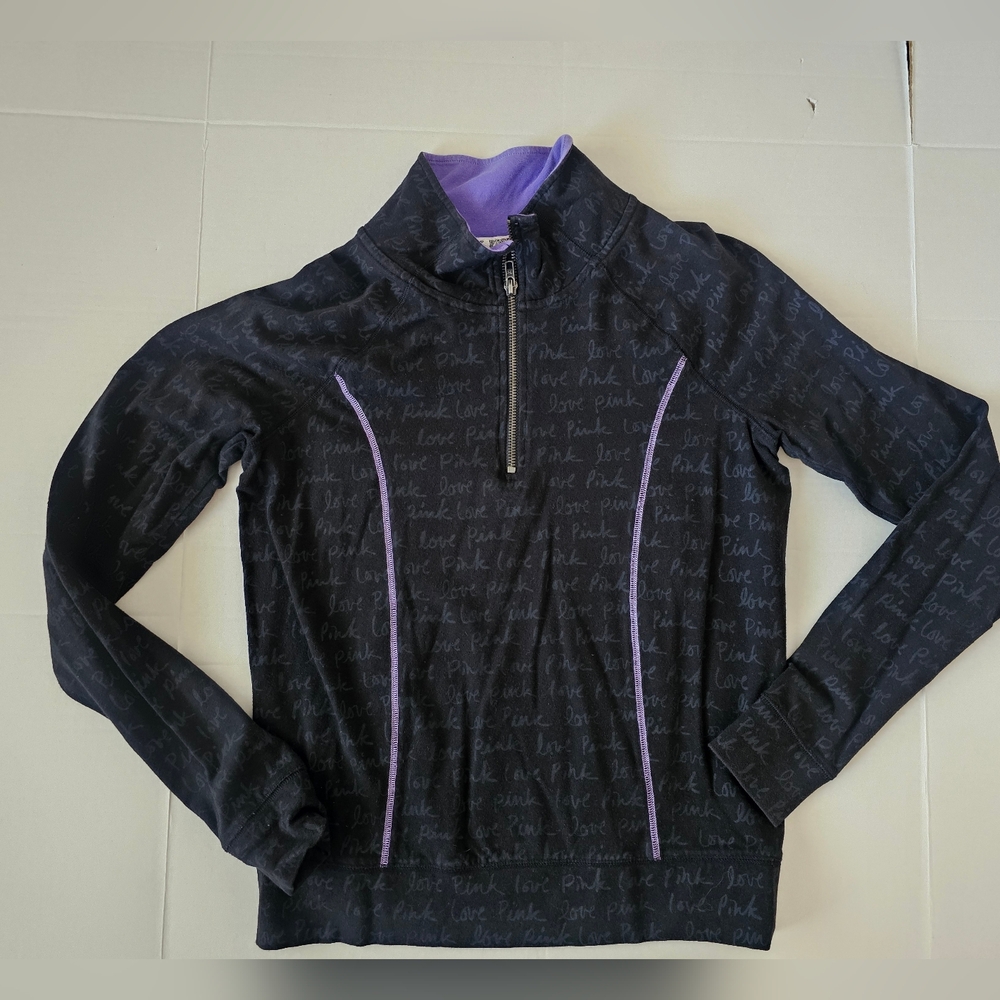 Pink 1/4 Zip Yoga JacketLove Pink S